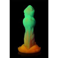 Creature Cocks Aqua-Cock dildo de silicona fluorescente, imagen 2