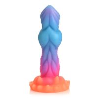 Creature Cocks Aqua-Cock dildo de silicona fluorescente, imagen 3