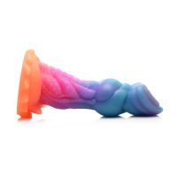Creature Cocks Aqua-Cock dildo de silicona fluorescente, imagen 4