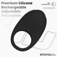 IntoYou Ringo anillo vibrador (negro), imagen 6