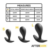 AfterDark Monty set de 3 plugs anales, imagen 2