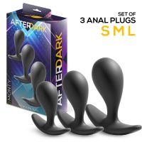 AfterDark Monty set de 3 plugs anales, imagen 4