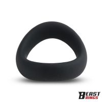 Beast Rings anillo para el pene de silicona maciza 50 mm talla L