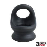 Beast Rings anillo doble para el pene de silicona líquida 27/30 mm, imagen 5