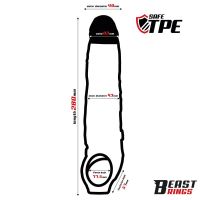 Beast Rings funda para el pene 28 cm, imagen 6