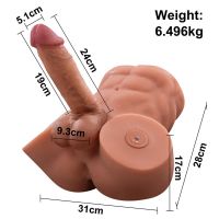 XISE Gretel medio torso con dildo desmontable, imagen 12