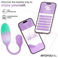 IntoYou NexEgg huevo vibrador de doble capa de silicona y app, imagen 5