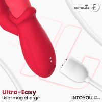 IntoYou Tingly vibrador con dedo, ondulación y app, imagen 10