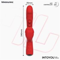 Vibrador IntoYou Trixy con Vibración, Mordida y Aplicación, imagen 11