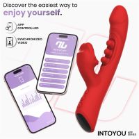 Vibrador IntoYou Trixy con Vibración, Mordida y Aplicación, imagen 5