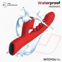 Vibrador IntoYou Trixy con Vibración, Mordida y Aplicación, imagen 9