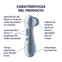 Satisfyer Pro 2 Gen 2 succionador de clítoris con pilas (azul hielo), imagen 5