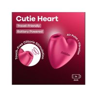 Satisfyer Cutie Heart succionador de clítoris con pilas, imagen 2