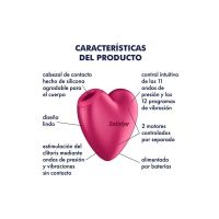 Satisfyer Cutie Heart succionador de clítoris con pilas, imagen 5