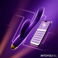 IntoYou Lyra vibrador rabbit punto G (morado), imagen 2