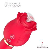 Martinella Rose con Succión y Vibración 2 en 1, imagen 3