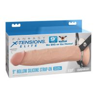 Fantasy X-tensions strap-on hueco de silicona 9", imagen 2