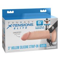Fantasy X-tensions strap-on hueco de silicona 5", imagen 2