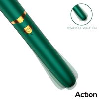 Action Secret Vert brocha de maquillaje vibradora (verde), imagen 3