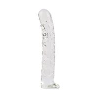 Chisa dildo de cristal con venas para principiantes 6,5"