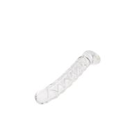 Chisa dildo de cristal con venas para principiantes 6,5"