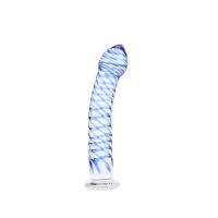 Chisa Twisted Lover dildo de cristal en espiral 7,1"