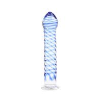 Chisa Twisted Lover dildo de cristal en espiral 7,1"