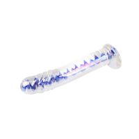 Chisa Anal Swirl dildo de cristal en espiral 6,7"