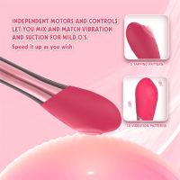 Chisa Ardor Vibe - Vibrador de golpeteo con succionador de clítoris, imagen 6