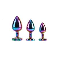 Set Chisa Rainbow Heart Plug Anal 3 Piezas Kit Iniciación, imagen 4
