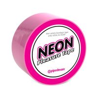 Neon cinta de bondage (rosa)