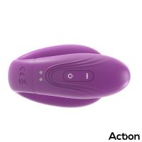 Action Twinx vibrador para parejas con vibración y golpeteo y mando a distancia, imagen 6