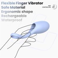 IntoYou Lory vibrador de dedo flexible con control por app, imagen 4