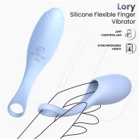 IntoYou Lory vibrador de dedo flexible con control por app