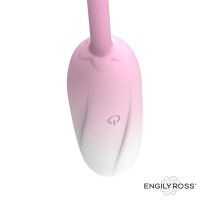 Engily Ross Florae huevo vibrador con estimulador en forma de rosa y mando a distancia, imagen 5