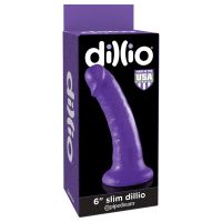 Dillio dildo fino 15,2 cm (morado), imagen 2