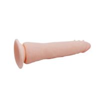 Baile dildo con ventosa color natural 21 cm