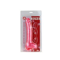 Baile dildo con ventosa rosa, imagen 2
