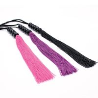 Bondage Play Flogger de silicona Rosa 38 cm, imagen 2