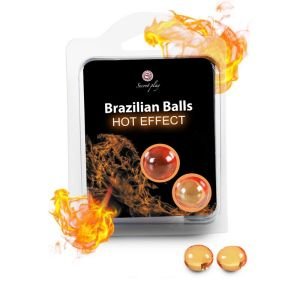 Secret Play set de 2 bolas brasileñas efecto calor
