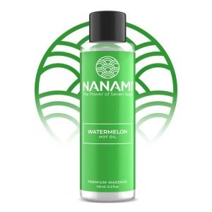 Nanami aceite de masaje caliente sandía con efecto calor