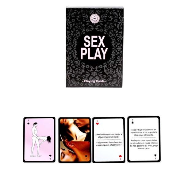 Secret Play juego "Sex Play" cartas (español/portugués)