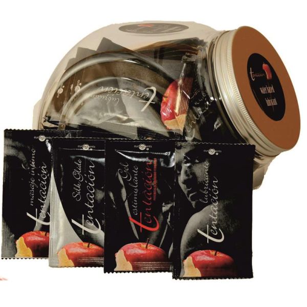 Tentacion lubricante monodosis chocolate 25 unidades