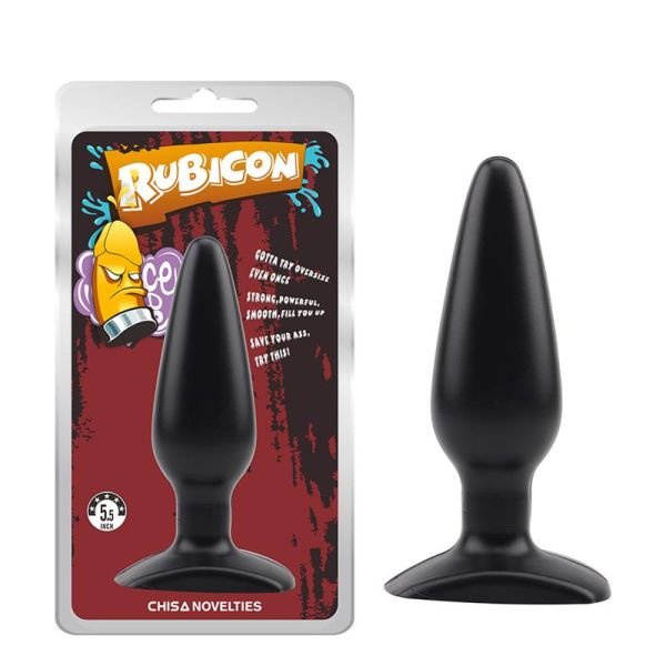 Chisa Plug Anal Rubicon 13,5 x 4,5 cm (Negro)