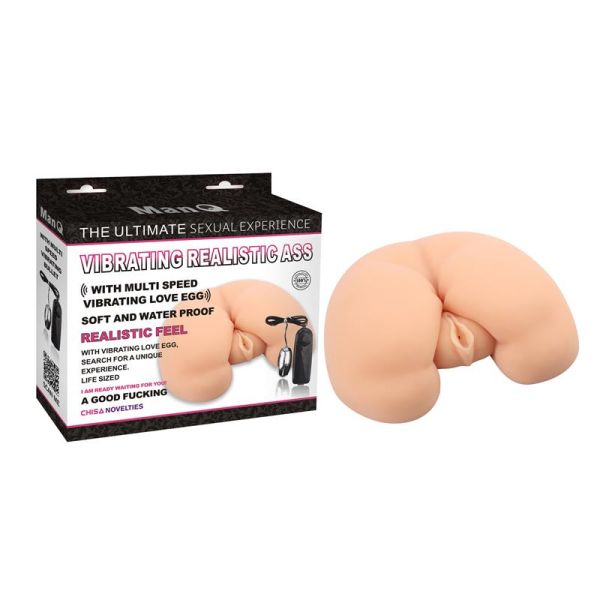 Masturbador vibrador Chisa T-Skin color piel