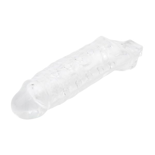 Chisa Mighty funda con anillo testicular, transparente