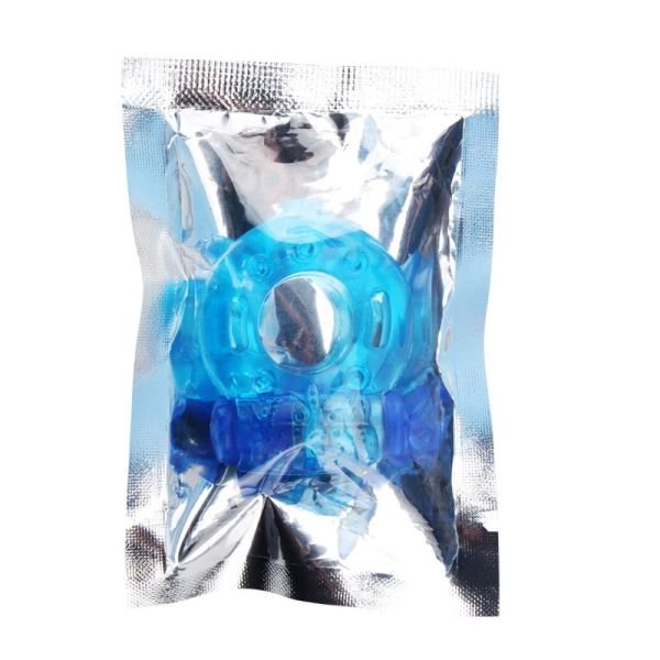 Chisa Vibrating Cock Ring 1.8 cm (Blue)