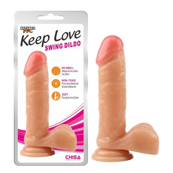 Chisa Dildo Swing 20 x 4.1 cm Color Piel