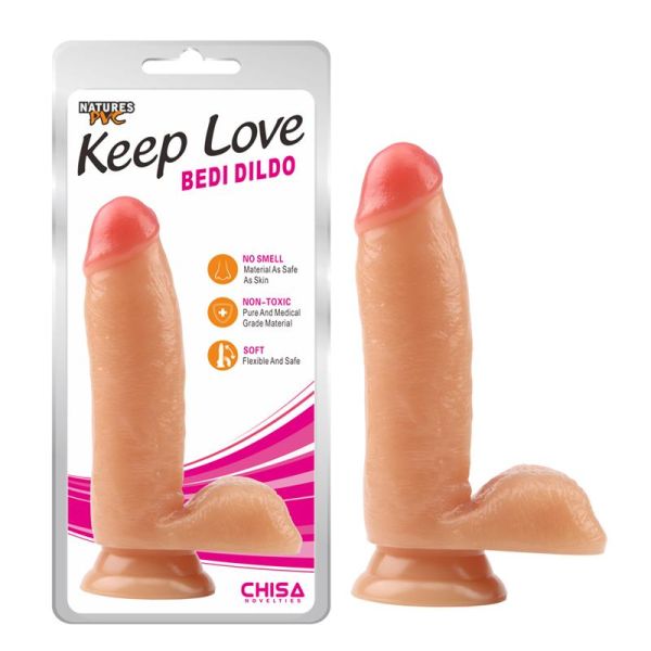 Chisa Dildo Bedi 17 x 3.6 cm color piel