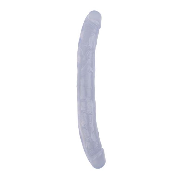 Chisa Double Dildo Hi-Rubber 12.8" Transparente